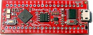 Picture of WebFPGA board